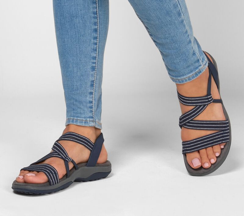 Women’s Lightweight Summer Sandals Flexible Elastic Straps 1