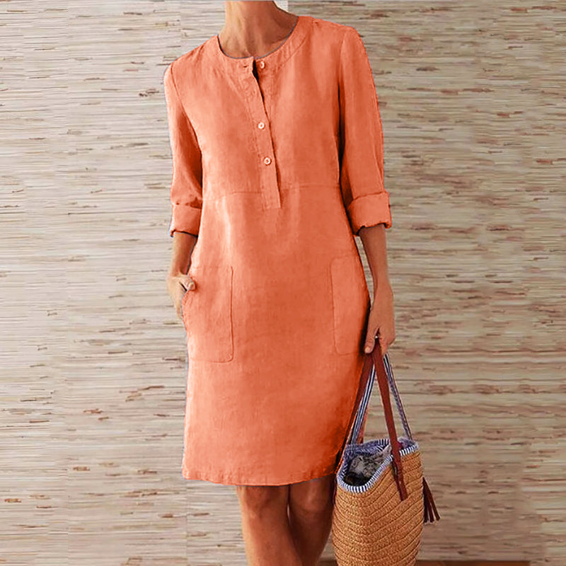 Women’s Lightweight Tunic Dress Comfortable Summer Style 0