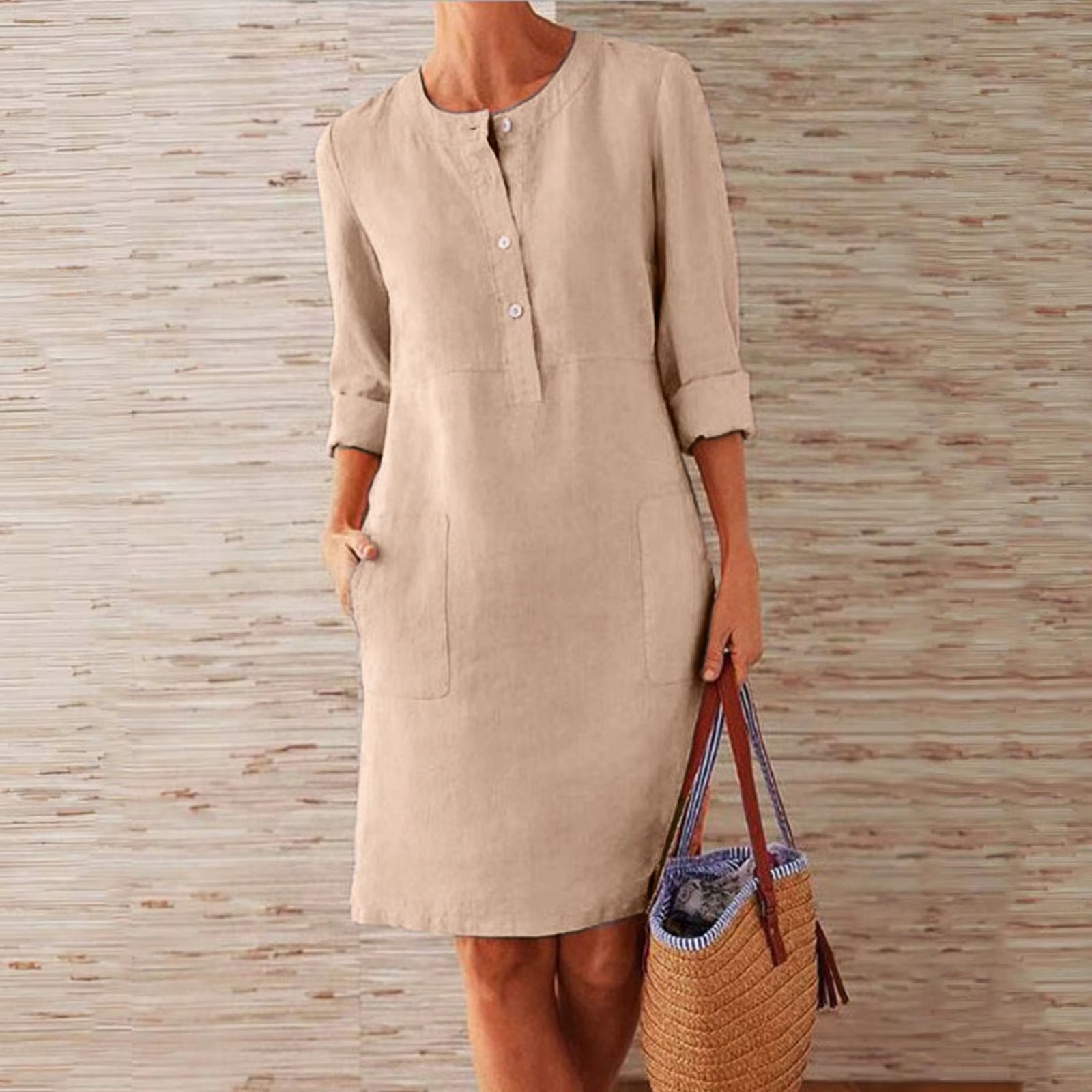 Women’s Lightweight Tunic Dress Comfortable Summer Style 3