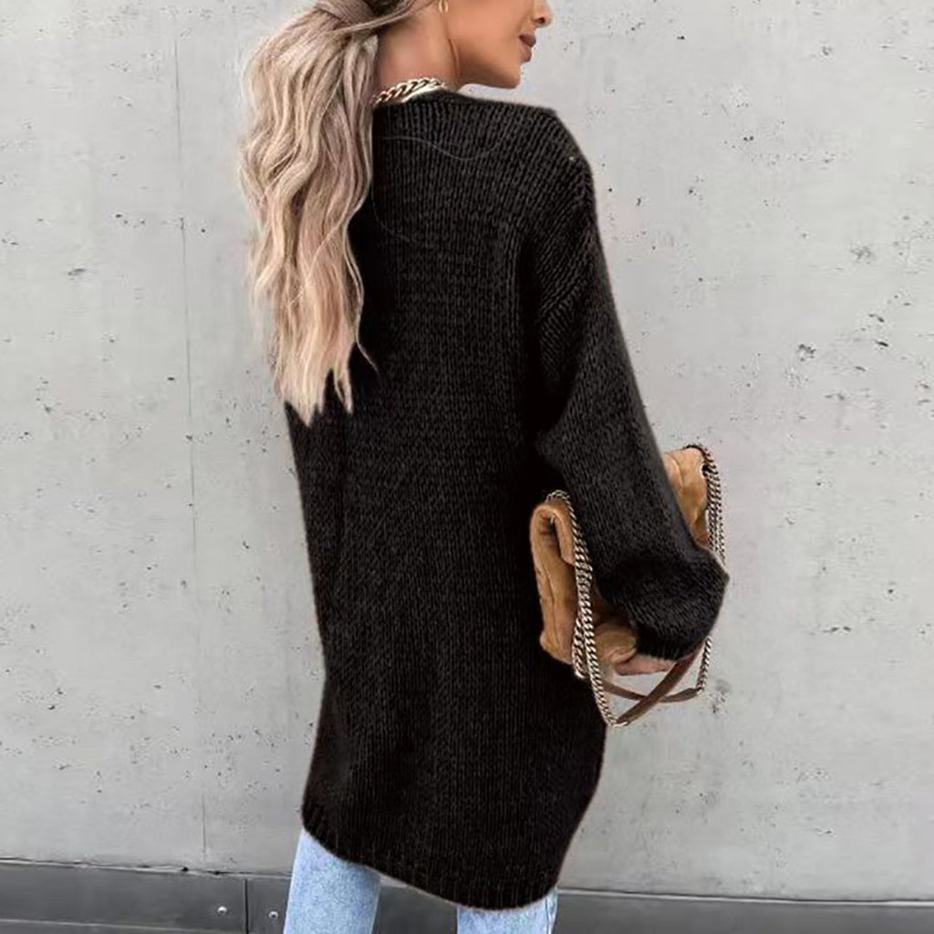 Women’s Long Cardigan Open Front Relaxed Fit for Everyday Style 2