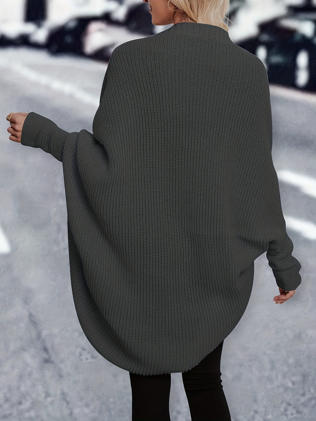 Women’s Long Cardigan Relaxed Fit Cozy Style 6