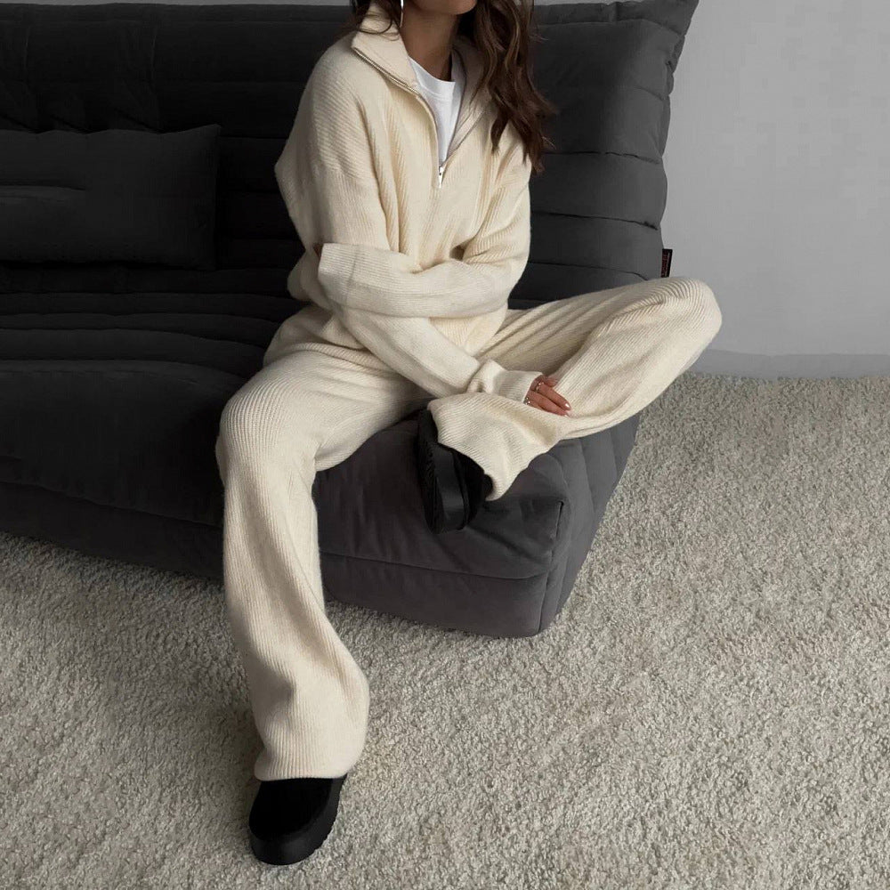 Women’s Loungewear Set Elegant Knitted Minimalist Design 5
