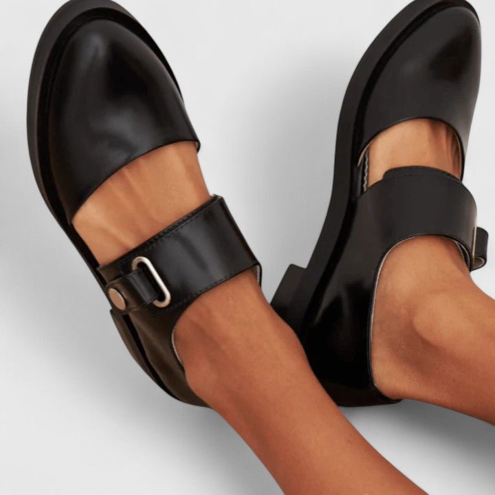 Women’s Mary Jane Shoes Chunky Sole Vintage Style 0