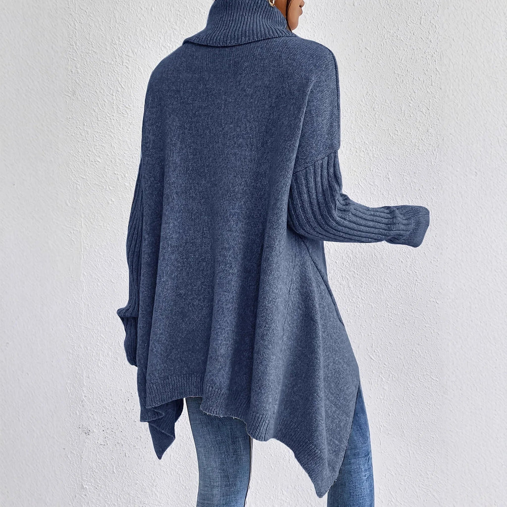 Women’s Oversized Turtleneck Sweater Soft and Cozy Design 2