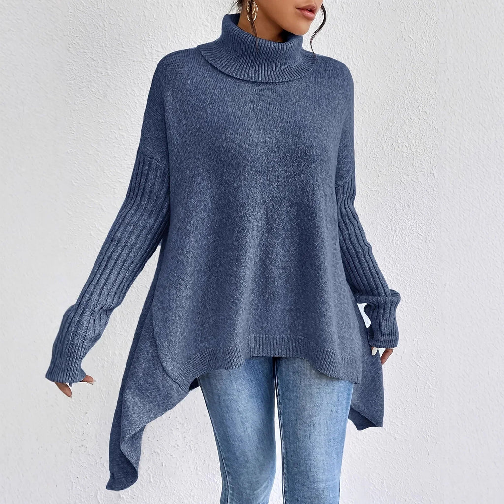 Women’s Oversized Turtleneck Sweater Soft and Cozy Design 5