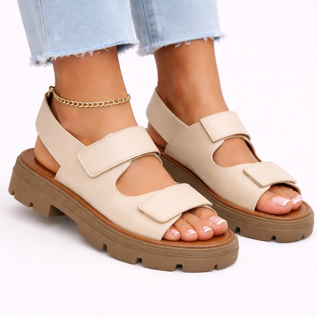 Women’s Platform Sandals Adjustable Straps Stylish Everyday Comfort 0