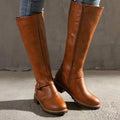 Women’s Premium Leather Boots Chic Design for All-Day Wear 0
