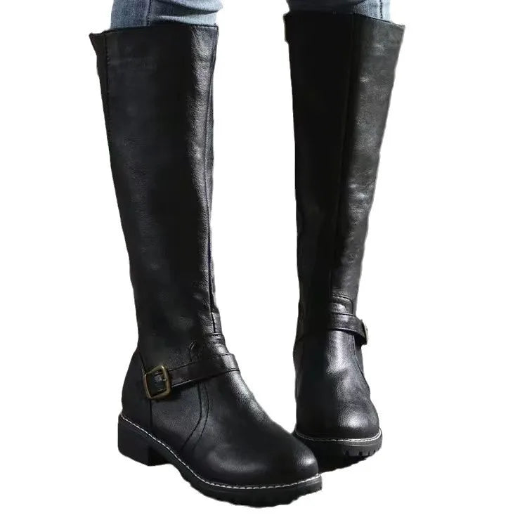 Women’s Premium Leather Boots Chic Design for All-Day Wear 4