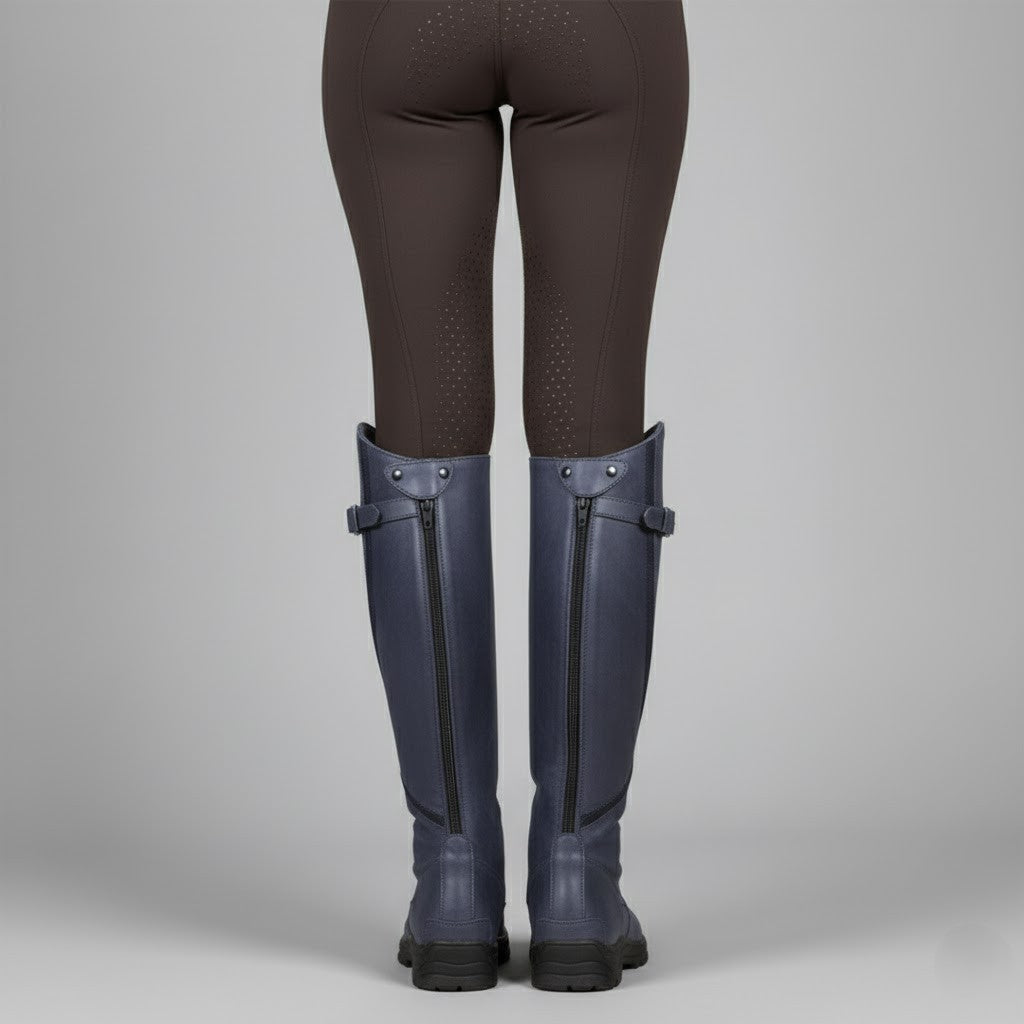 Women’s Premium Leather Outdoor Riding Boots Stylish and Durable Design 5