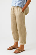 Women’s Relaxed-Fit Trousers Breathable Linen-Look Design 0