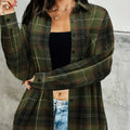Women’s Relaxed Checked Shirt Classic Everyday Layering Style 0