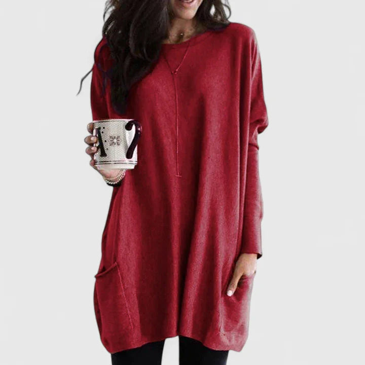Women’s Relaxed Fit Tunic with Pockets for Effortless Style 4