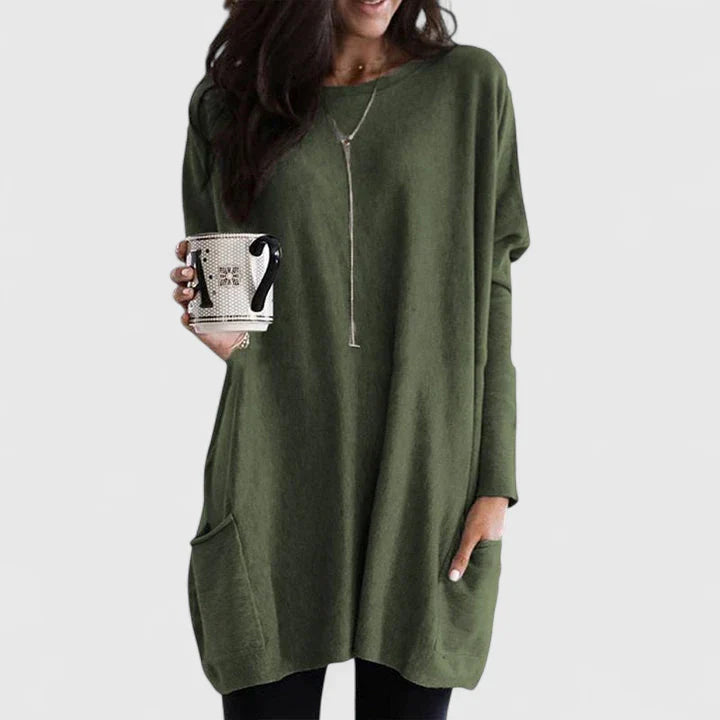 Women’s Relaxed Fit Tunic with Pockets for Effortless Style 6