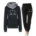 Women’s Relaxed Fit Two-Piece Tracksuit Cozy Style 0