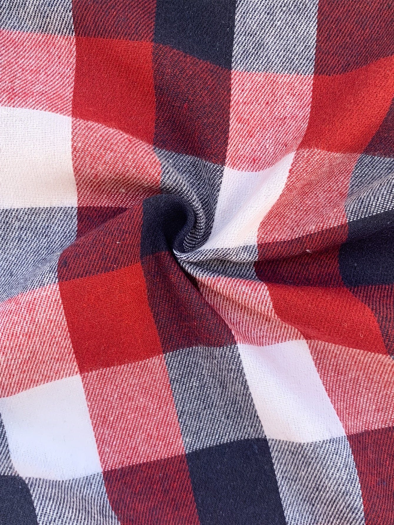 Women’s Relaxed Flannel Shirt Classic Buffalo Check Design 4
