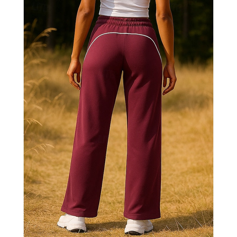 Women’s Relaxed Joggers with Side Stripe Detail 1