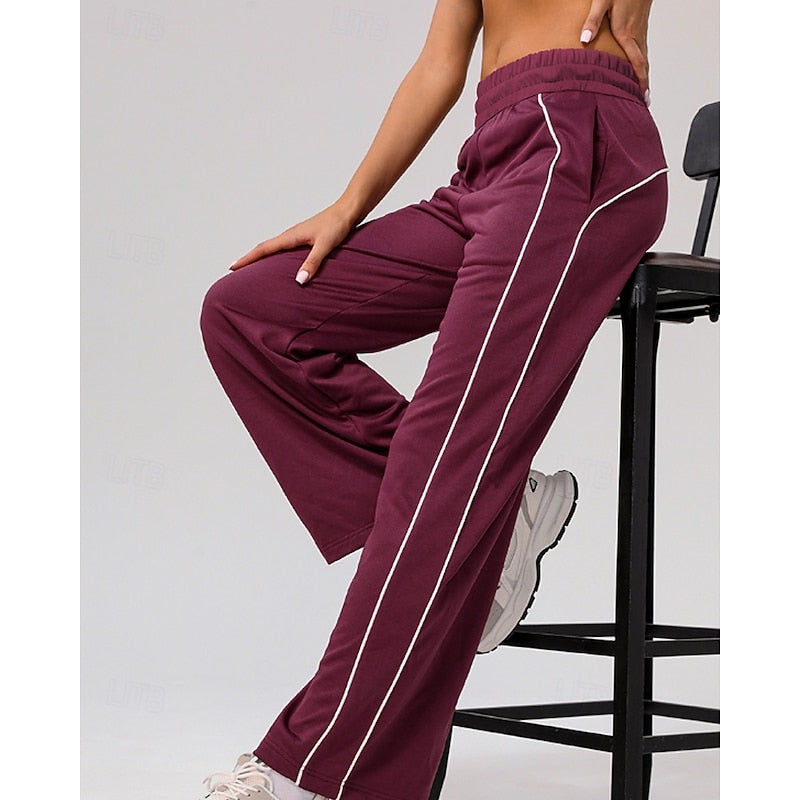 Women’s Relaxed Joggers with Side Stripe Detail 3