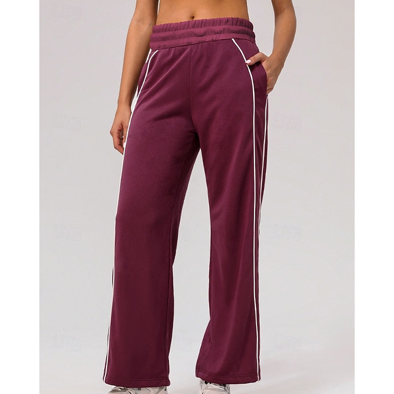 Women’s Relaxed Joggers with Side Stripe Detail 5