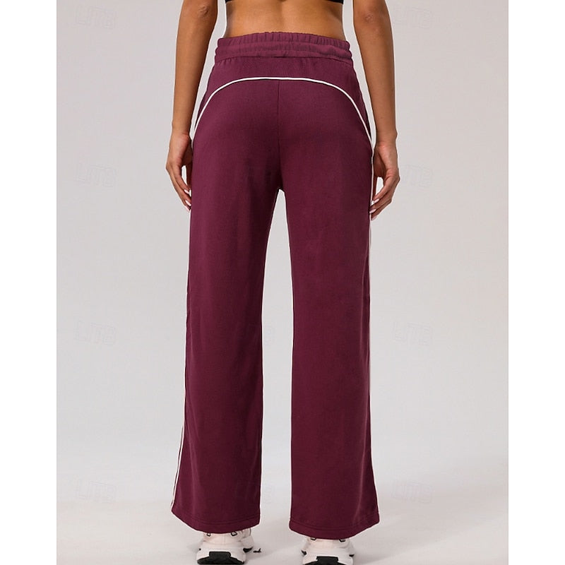 Women’s Relaxed Joggers with Side Stripe Detail 6
