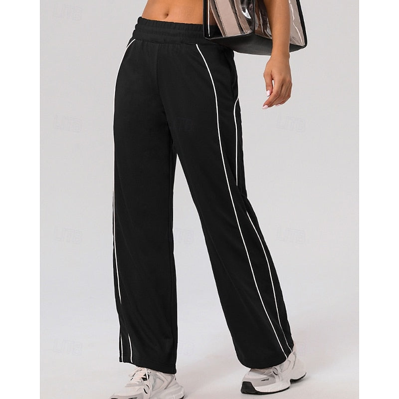 Women’s Relaxed Joggers with Side Stripe Detail 8