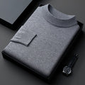 Women’s Ribbed High-Neck Sweater Slim Fit Casual Style 0