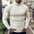 Women’s Ribbed Turtleneck Sweater Slim Fit Classic Style 0