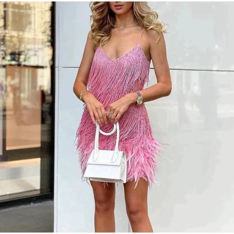 Women’s Sequin Cocktail Dress Elegant Evening Style 6