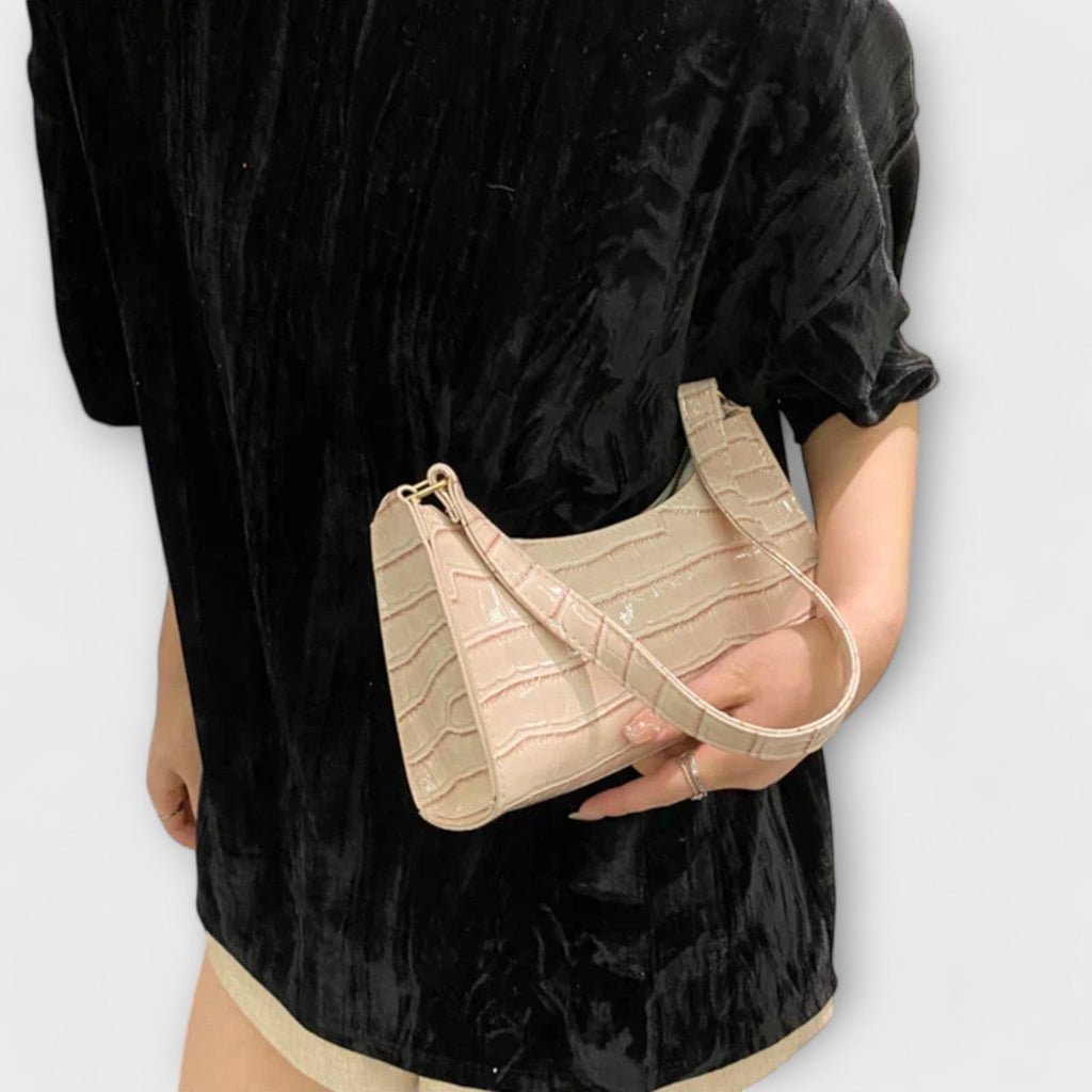Women’s Shiny Leather Handbag Elegant Design for Everyday Use 2