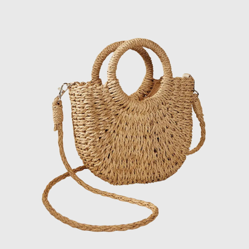 Women’s Shoulder Bag Stylish Half-Moon Design for Summer Outings 1