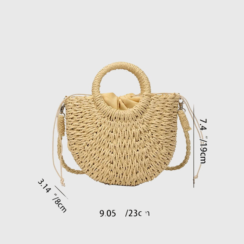 Women’s Shoulder Bag Stylish Half-Moon Design for Summer Outings 6