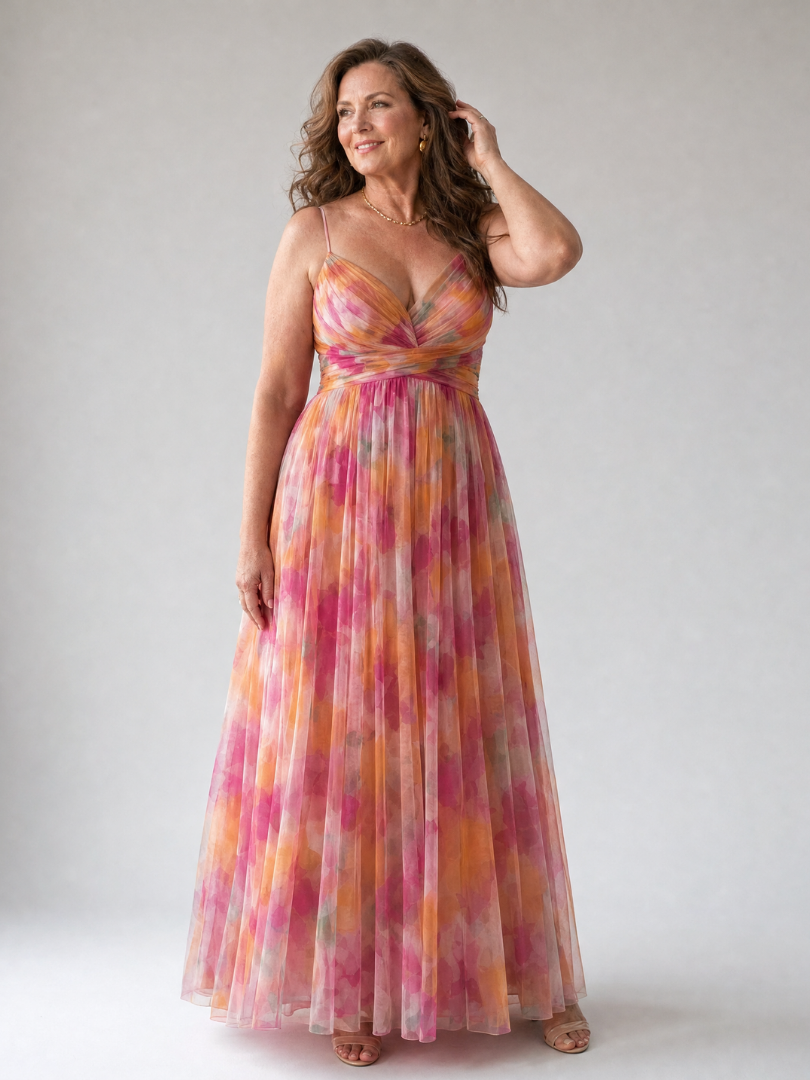 Women’s Sleeveless Maxi Dress with Soft Wrap Bodice for Summer 9