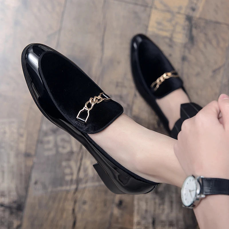Women’s Slip-On Loafers with Chain Detail Elegant Summer Style 8