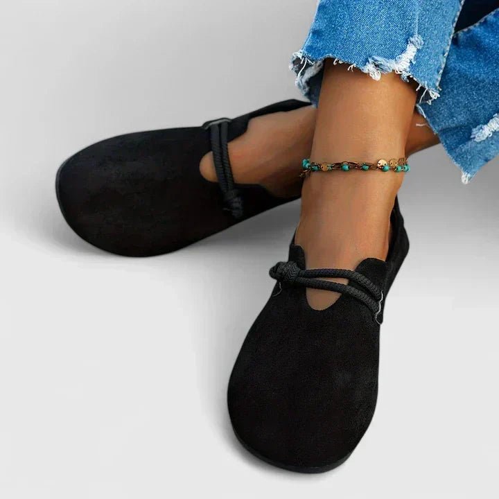 Women’s Slip-On Loafers with Rope Detail and Round Toe Style 2