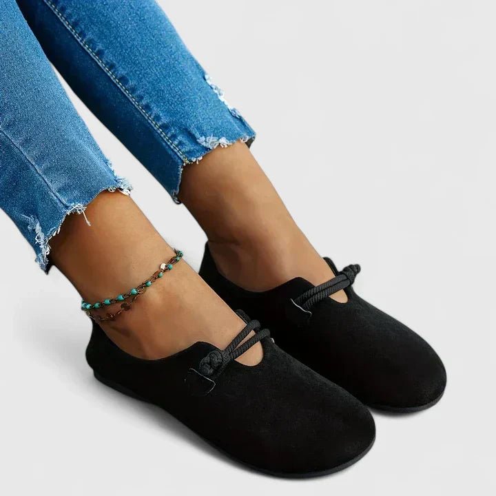 Women’s Slip-On Loafers with Rope Detail and Round Toe Style 5