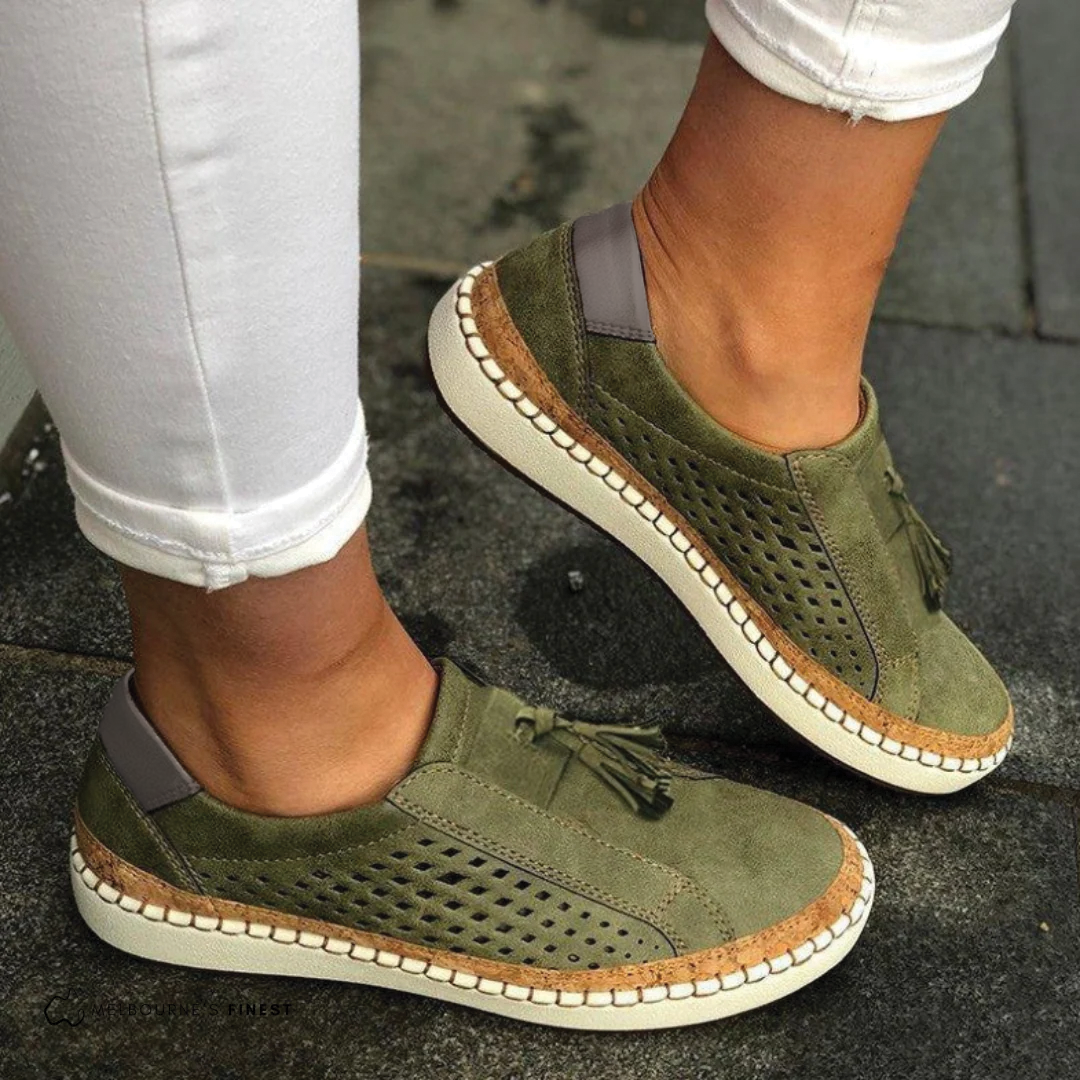 Women’s Slip-On Platform Shoes Comfortable Summer Style 0