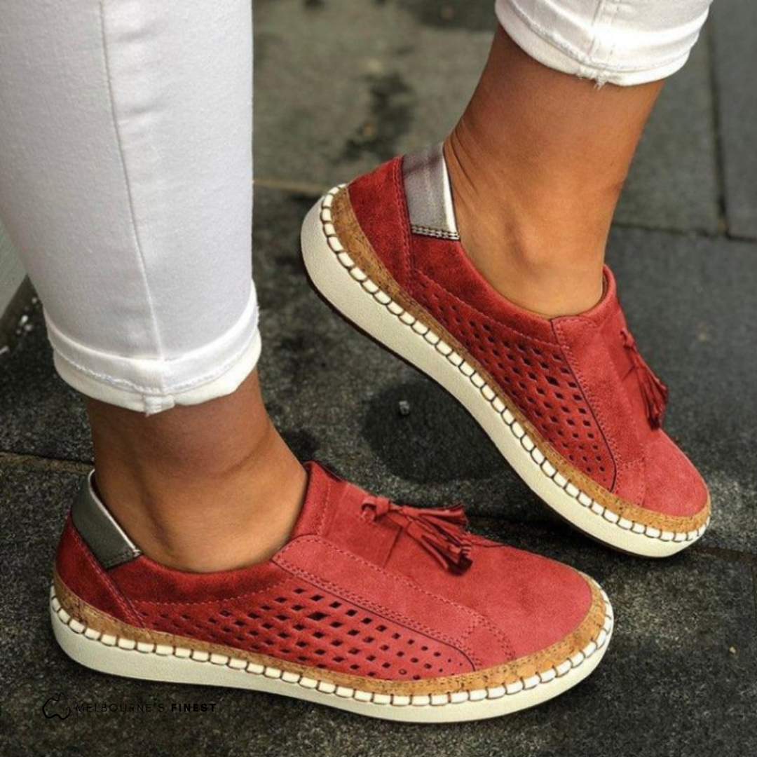 Women’s Slip-On Platform Shoes Comfortable Summer Style 4