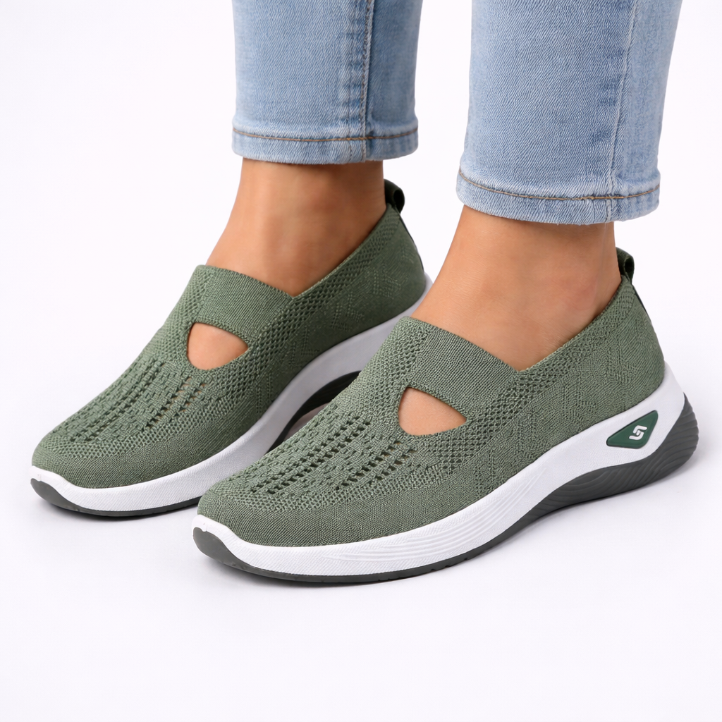 Women’s Slip-On Shoes Lightweight Breathable Design 0