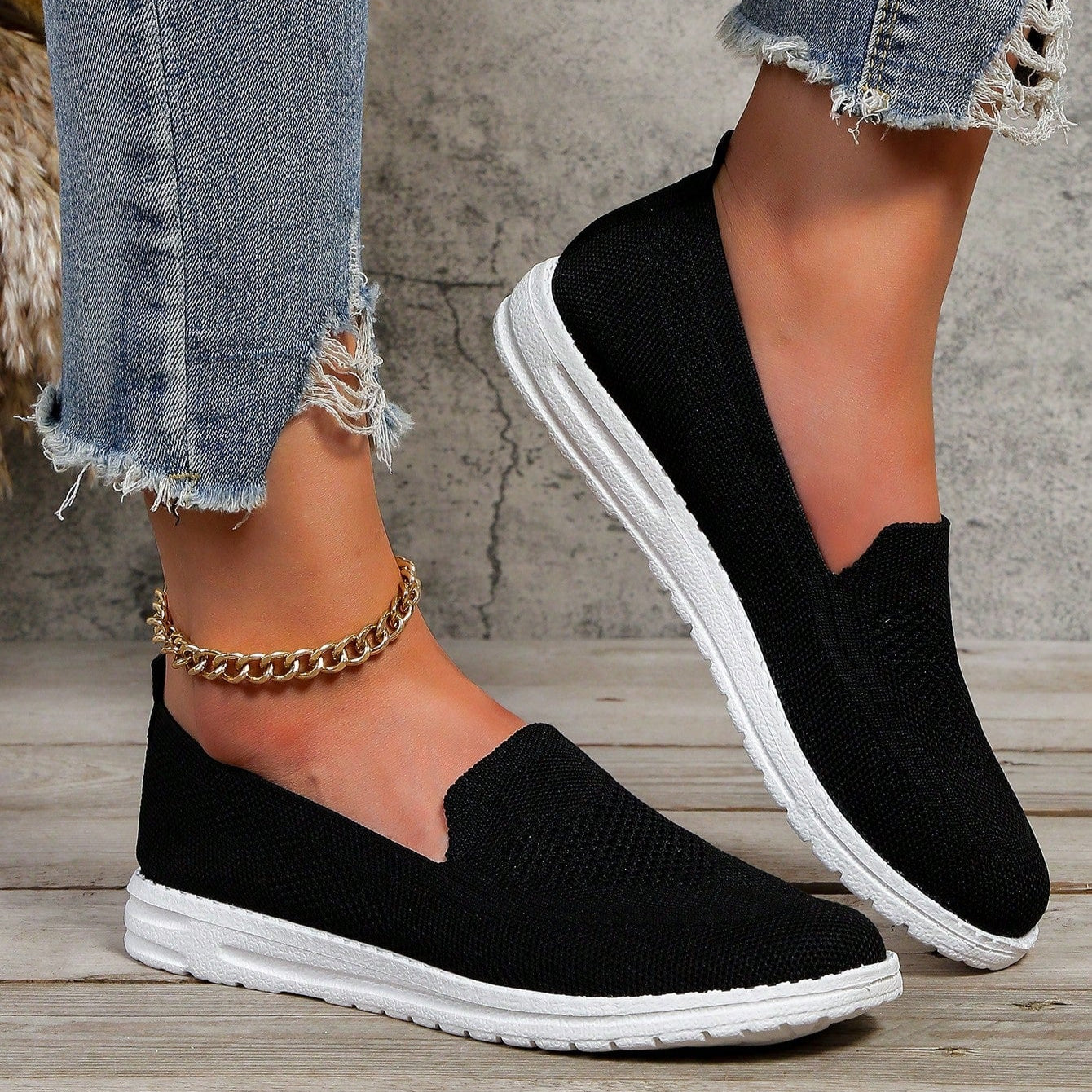 Women’s Slip-On Sneakers Lightweight Casual Summer Style 1