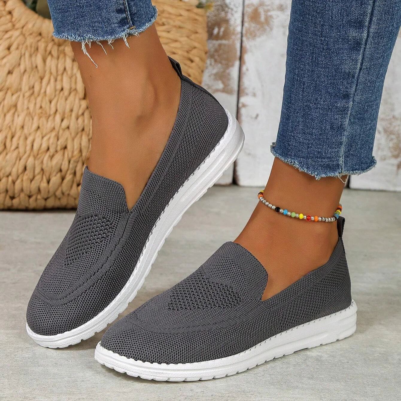 Women’s Slip-On Sneakers Lightweight Casual Summer Style 3