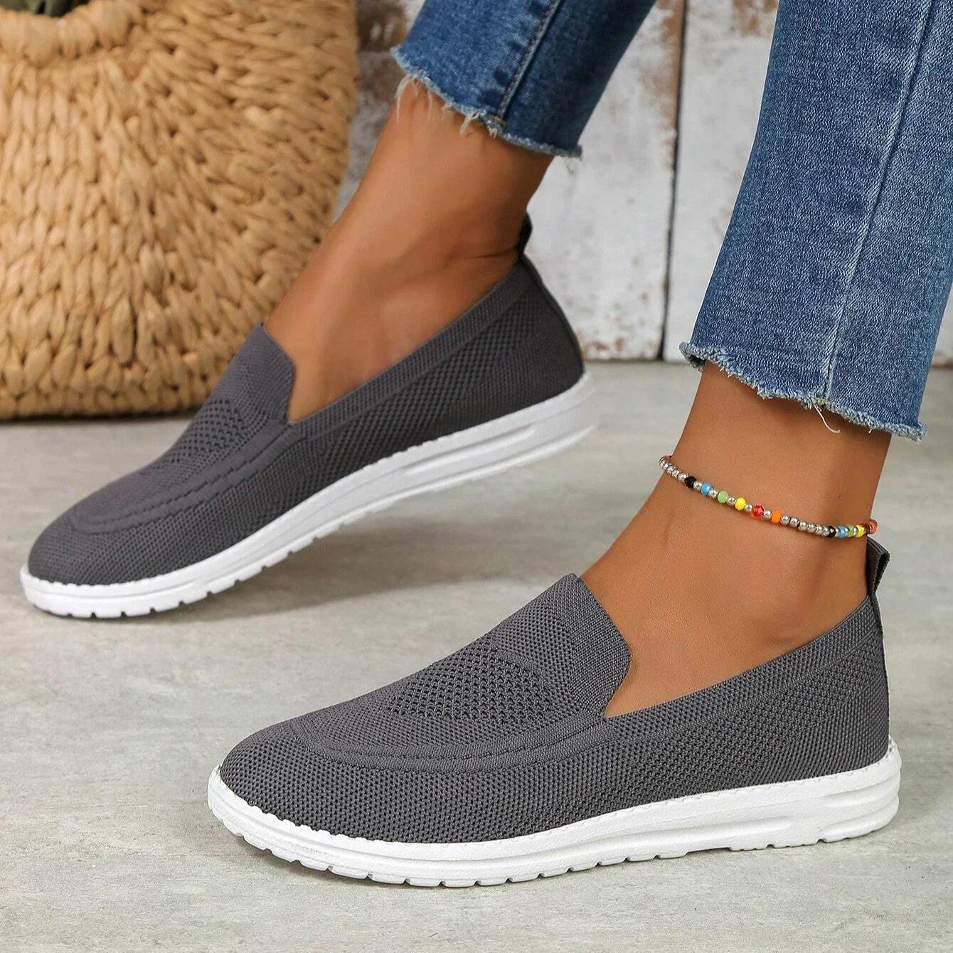 Women’s Slip-On Sneakers Lightweight Casual Summer Style 6