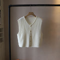 Women’s Soft Vest Elegant Silken Weave Design 0