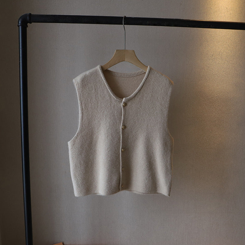 Women’s Soft Vest Elegant Silken Weave Design 5