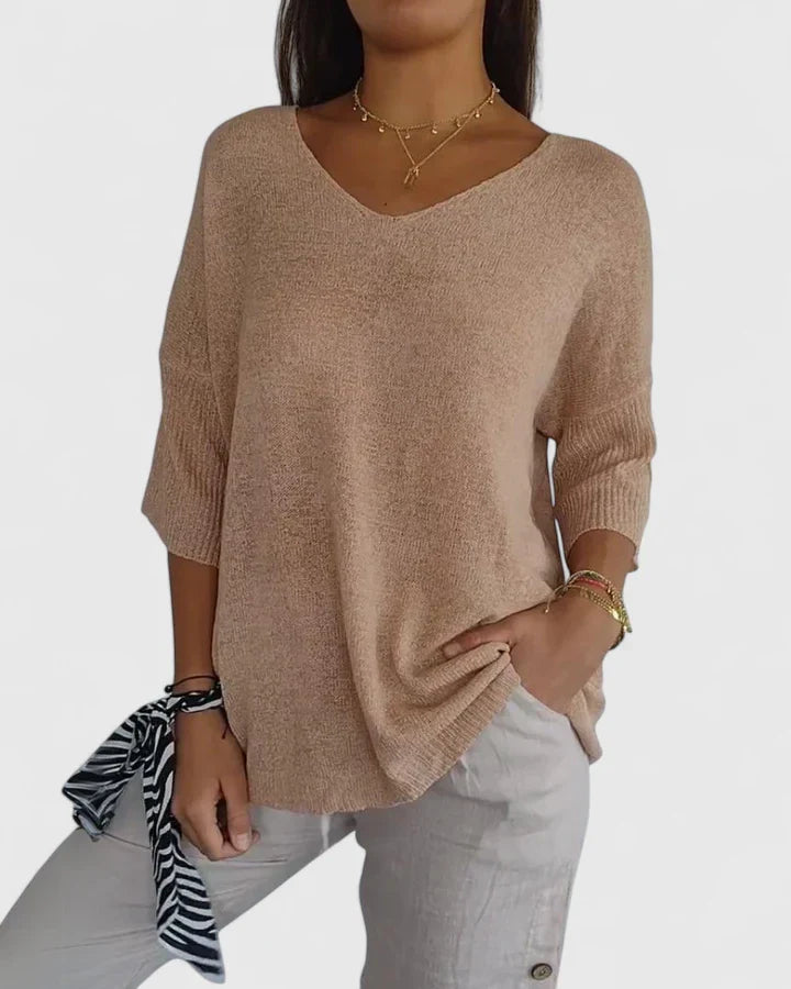 Women’s Sophisticated Top Breathable Elegant Style 10