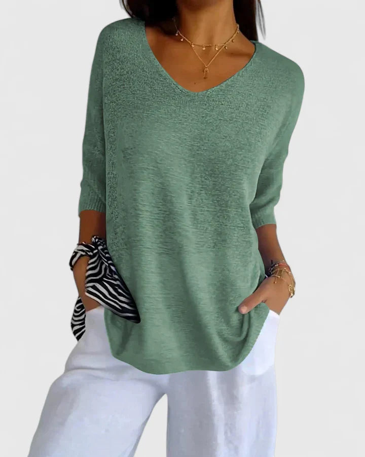 Women’s Sophisticated Top Breathable Elegant Style 4