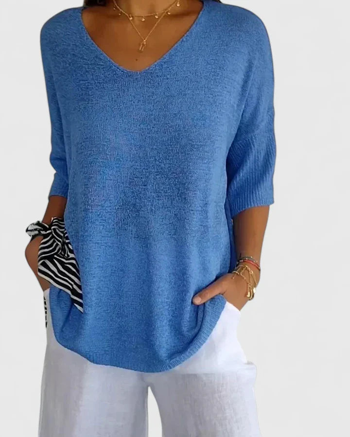 Women’s Sophisticated Top Breathable Elegant Style 7