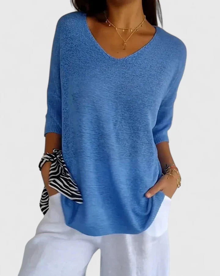 Women’s Sophisticated Top Breathable Elegant Style 8
