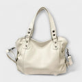 Women’s Spacious Vegan Leather Shoulder Bag with Adjustable Strap 0