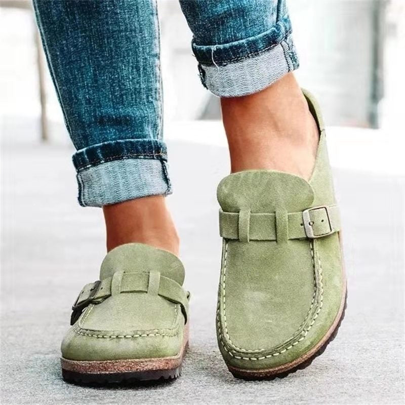 Women’s Suede Slip-Ons Comfortable Everyday Footwear 3