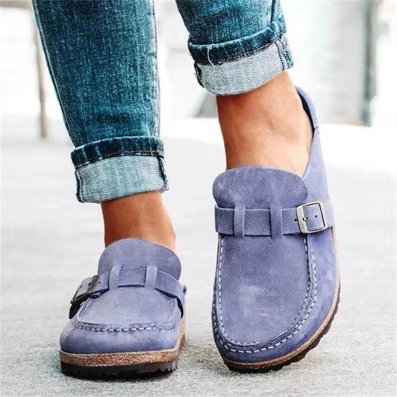 Women’s Suede Slip-Ons Comfortable Everyday Footwear 4