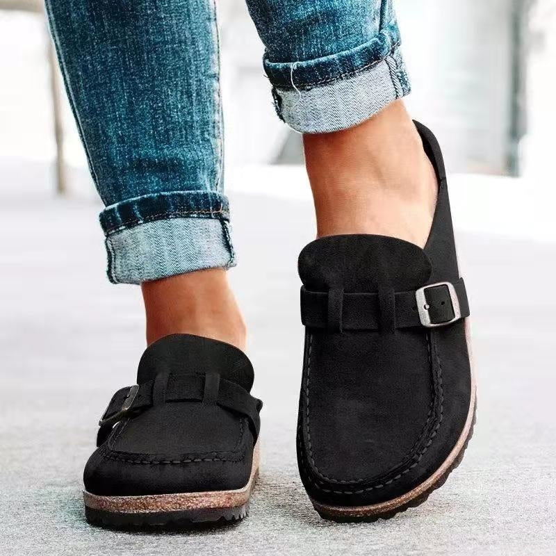Women’s Suede Slip-Ons Comfortable Everyday Footwear 5